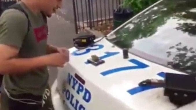 חיים על הקצה: מוכרים קנאביס על ניידת משטרה